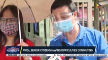 PWDs, senior citizens having difficulties commuting