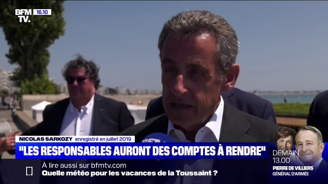 Nicolas Sarkozy en juillet 2019 sur l'affaire libyenne: Les responsables de ce scandale auront à rendre des comptes
