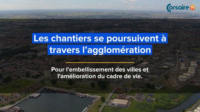 Actus : Les chantiers se poursuivent à travers l’agglomération - 16 Octobre 2020