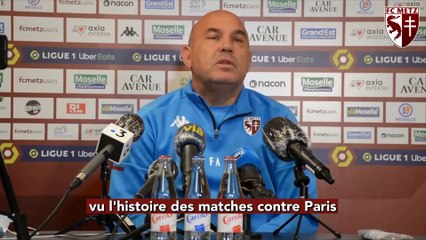 Angers - Metz, la conférence d'avant-match