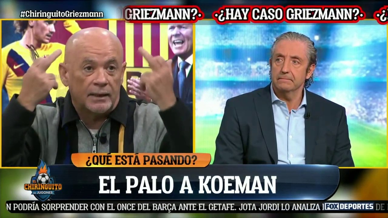 ¿Griezmann disparó contra Koeman?: El Chiringuito
