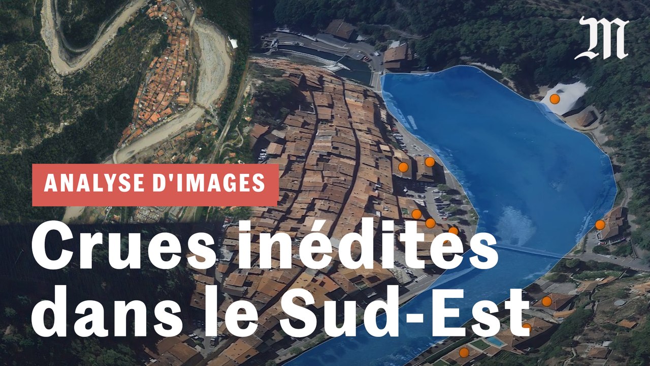 Crues dans les Alpes-Maritimes : les vidéos et les données satellite dévoilent une catastrophe inédite
