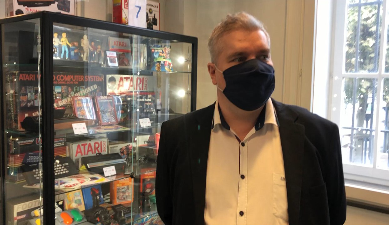 Jérôme Hatton (directeur du Pixel Museum): "L'idée est d'avoir un endroit ou on explique l'histoire du jeux vidéos"