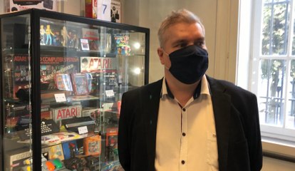Jérôme Hatton (directeur du Pixel Museum): "L'idée est d'avoir un endroit ou on explique l'histoire du jeux vidéos"