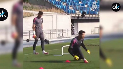 Jugadón de Lucas Cañizares con el Real Madrid