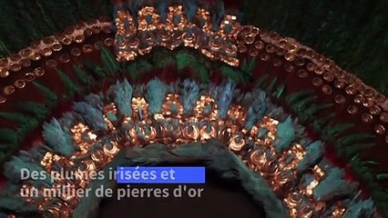 Le "Penacho", une coiffe aztèque en plumes, objet de discorde entre l'Autriche et le Mexique