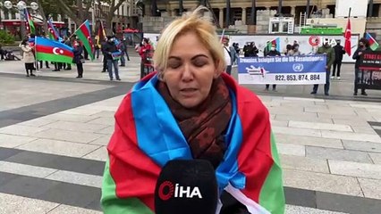 - Almanya’da işgalci Ermenistan’ın saldırıları protesto edildi