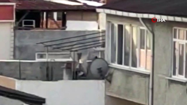 Komşularına kızdı, rast gele pompalı tüfekle çevreye böyle ateş açtı