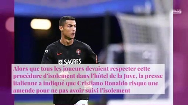 Cristiano Ronaldo testé positif au Covid-19 : a-t-il enfreint les règles sanitaires ?