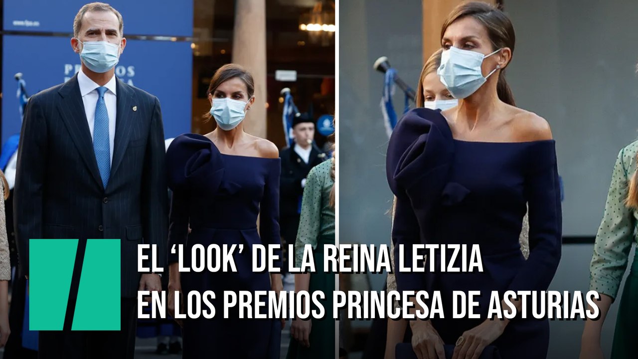 El 'look' de la reina Letizia en la entrega de Premios Princesa de Asturias