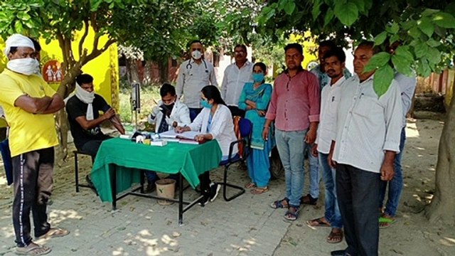 कांधला: स्वास्थ्य विभाग की टीम ने किया फिट हेल्थ वर्कर अभियान का आयोजन