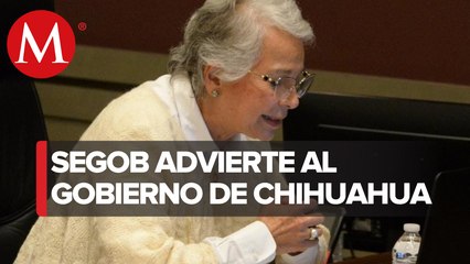 El agua es de la nación, advierte Sánchez Cordero a Chihuahua