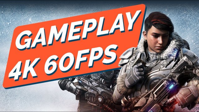 XBOX SERIES X : Gameplay 4K 60 FPS : GEARS 5 - La next-gen de Microsoft avec fluidité et résolution