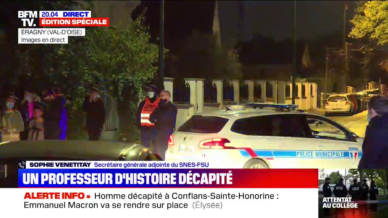 Sophie Venetitay (SNES-FSU): le professeur décapité "avait fait un cours sur la liberté d'expression avec des caricatures de Mahomet"