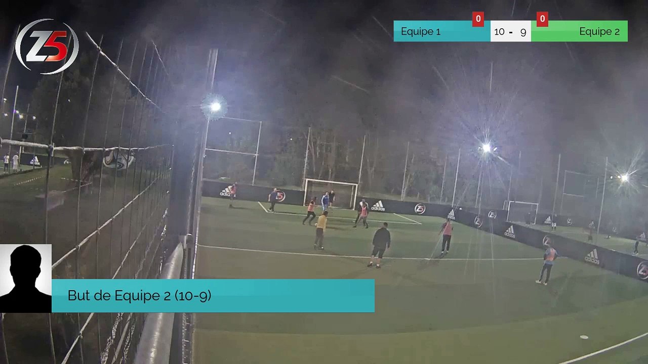 But de Equipe 2 (10-9)