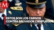 Salvador Cienfuegos, con 4 cargos en EU que datan de 2019