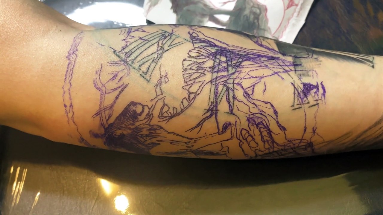 Lowe arme tattoo ous Tattoo Studio Pattos Keppos