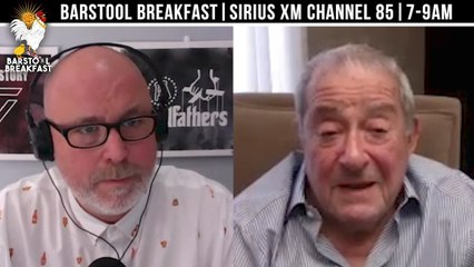 I am legally going to enjoy an edible with Bob Arum before we fly to England.