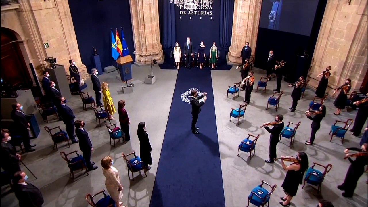 La pandemia marca una inusual edición de los Premios Princesa de Asturias