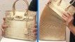 This artist made an Hermès Himalayan Birkin bag out of paper that moves