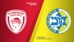 Olympiacos Piraeus - Maccabi Playtika Tel Aviv Highlights | Turkish Airlines EuroLeague, RS Round 4