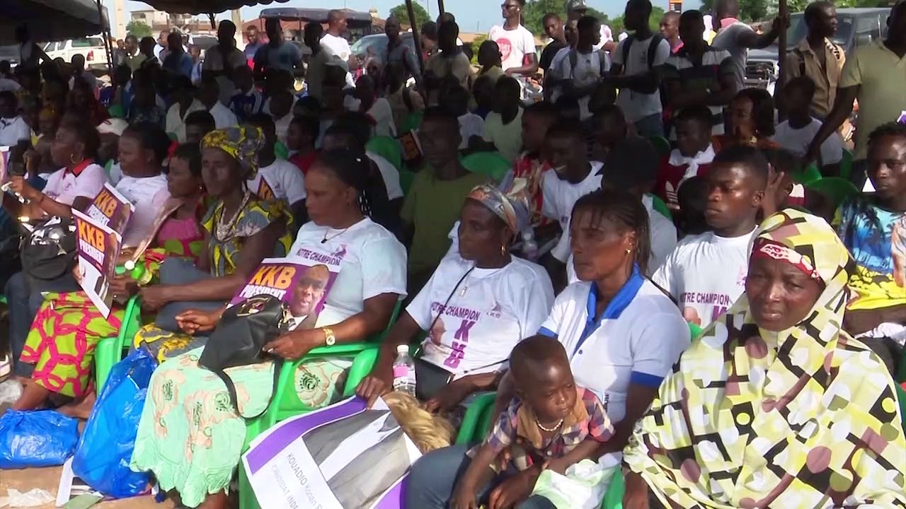 Présidentielle 2020  : Le dandidat Kouadio Konan Bertin dit KKB lance sa campagne à Divo