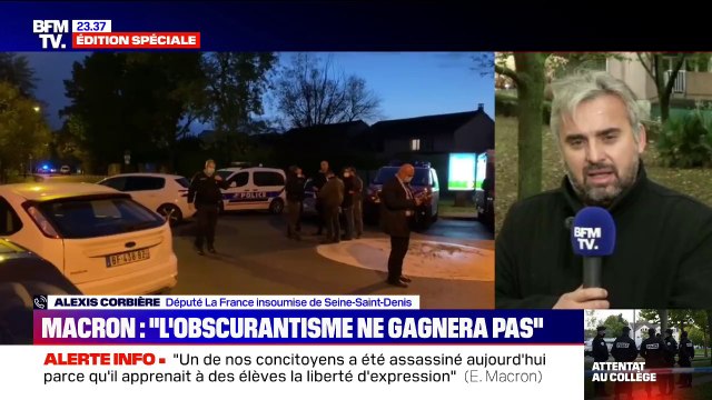 Professeur décapité: Alexis Corbière propose une journée de deuil national