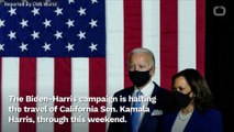 Biden Campaign Halts Kamala Harris' Travel Due To Coronavirus Concerns