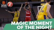 7DAYS Magic Moment of the Night: Aaron Harrison, Olympiacos Piraeus