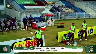 Aamer Yamin hits 33* off 9 balls in the 2020 National T20 Cup