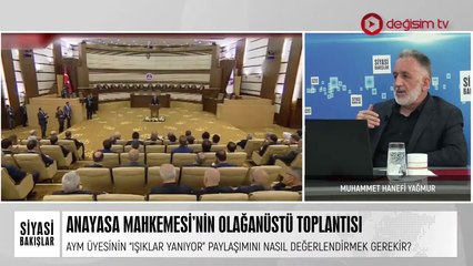 AYM’nin Olağanüstü Toplantısı | Oruç Reis’in Geri Gönderilmesi | KKTC Seçimleri | Döviz Kurları ve Ekonomideki Gelişmeler