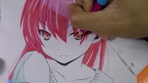 How to Coloring Anime Eyes - Tsukasa Yuzaki/Tsukasa Tsukuyomi Tonikaku Kawaii (トニカクカワイイ)