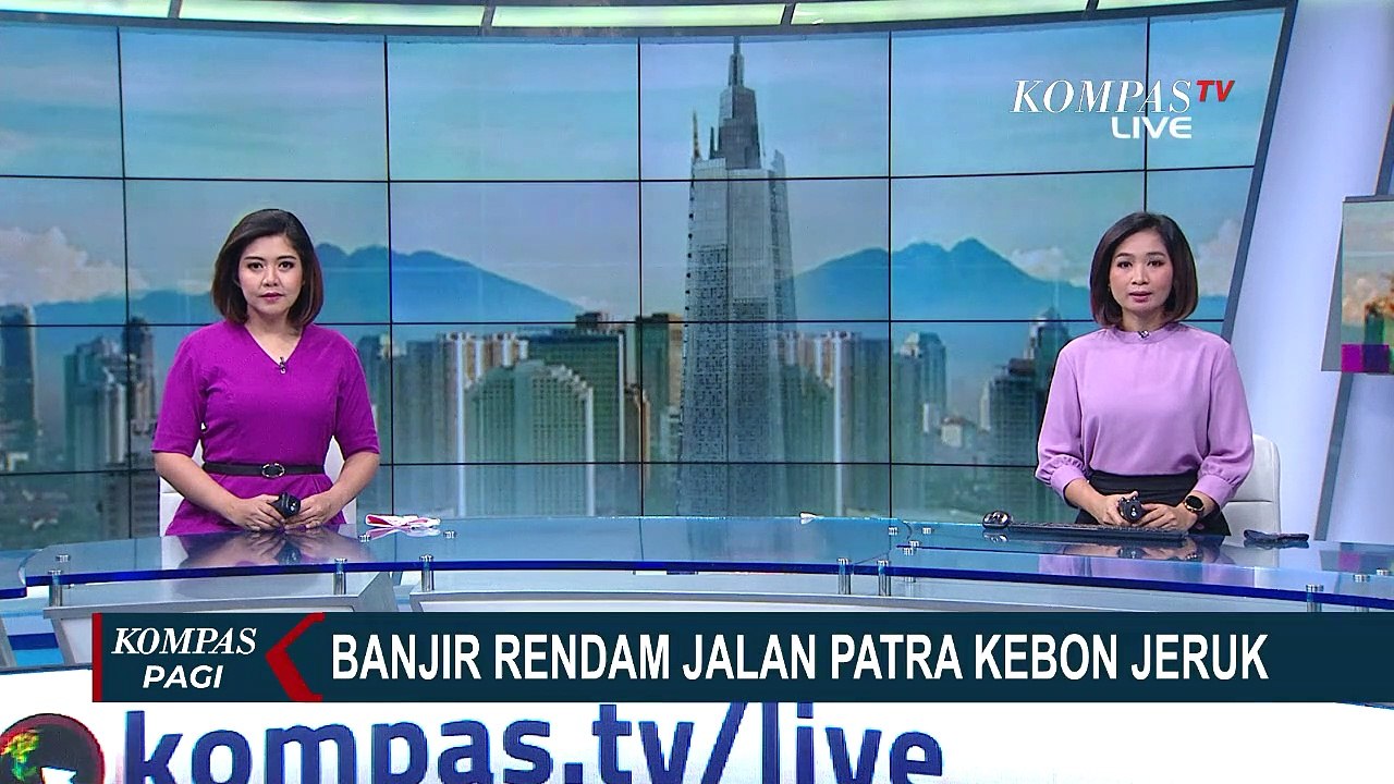 Banjir Hingga Pohon Tumbang Akibat dari Hujan Lebat di Jakarta