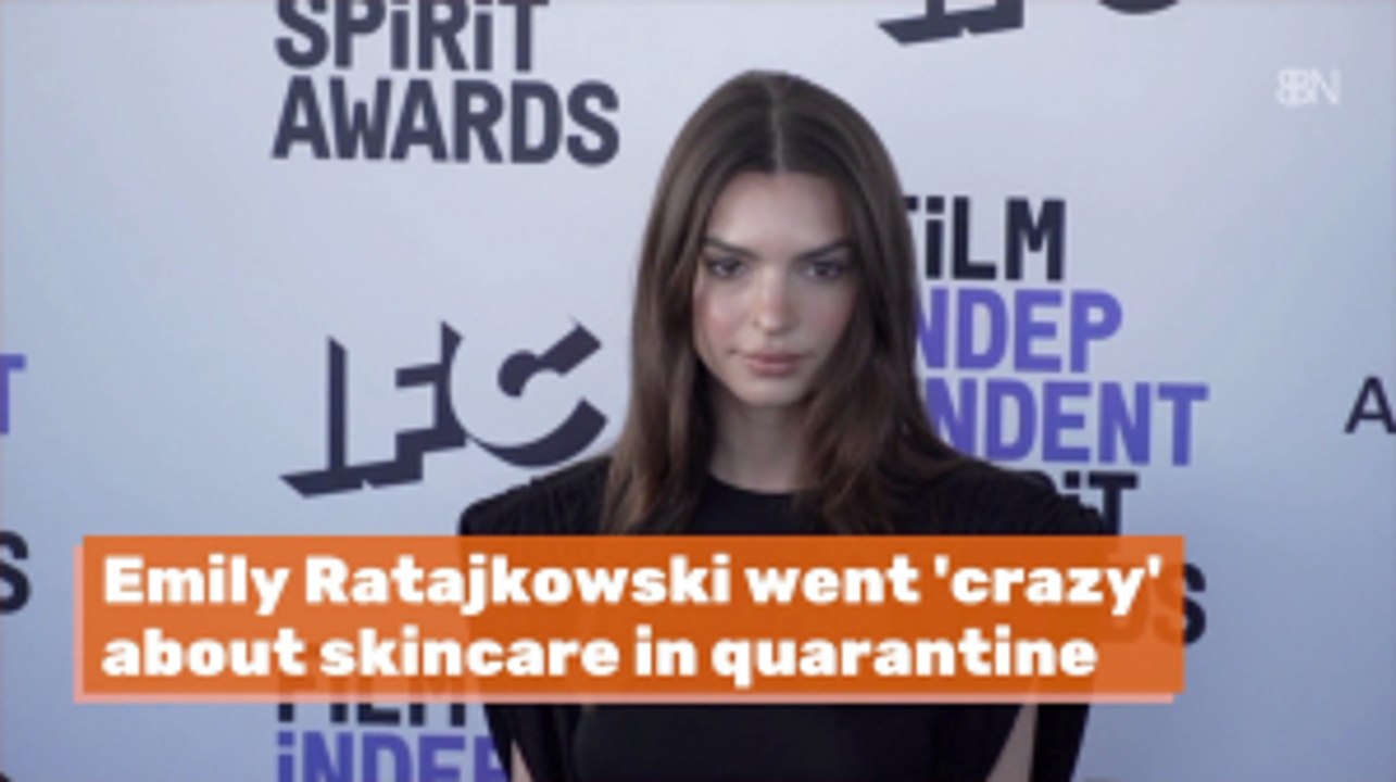 Emily Ratajkowski Is All About Skincare