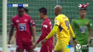Highlights | SLNA – Hải Phòng FC | Vỡ òa phút cuối với bàn thắng quý như vàng | VPF Media