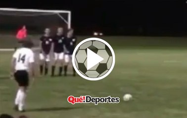 #GolazoDelDía ¡Le pegó mejor que Messi y Cristiano Ronaldo!