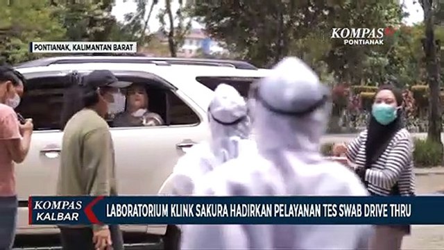 Layanan Drive Thru Tes Swab Tersedia di Kota Pontianak