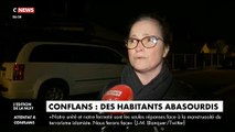 Professeur décapité : Regardez ces habitants de Conflans totalement choqués après ce qui s'est passé hier en fin d'après-midi à quelques mètres de chez eux