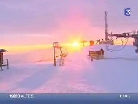 reportage sur les dameuses aux saisies FR3