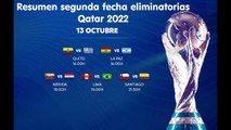 Resumen segunda fecha - Eliminatorias Sudamericanas Qatar 2022