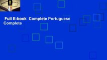 Full E-book  Complete Portuguese Complete
