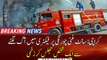One injured as huge fire erupts at factory in Karachi’s SITE area