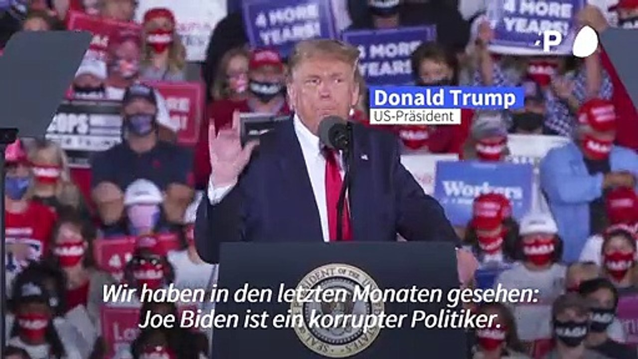 Trump: Biden-Familie ist 'kriminelles Unternehmen'