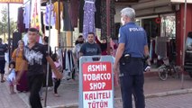 Polis kıyafeti giyen soyguncu, kuyumcuyu soydu