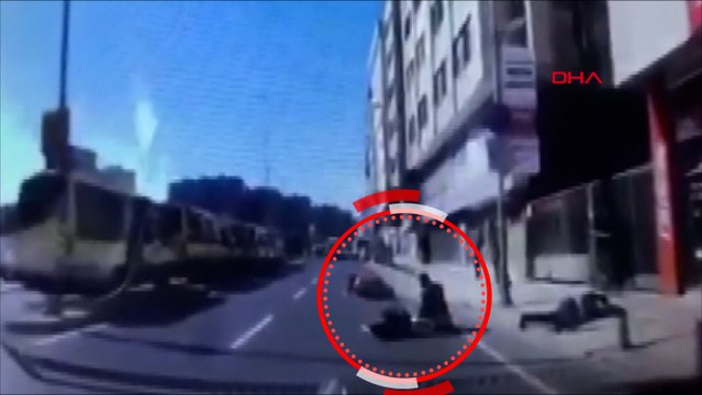 İstanbul’da feci ölüm kamerada
