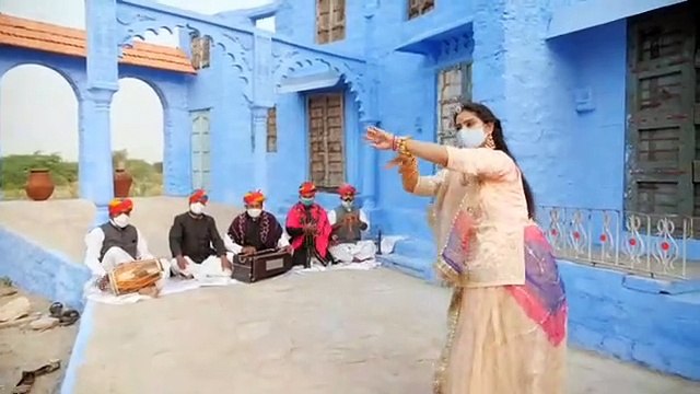 कोरोना काल में गरबा की जगह घरों में होगा घूमर नृत्य...