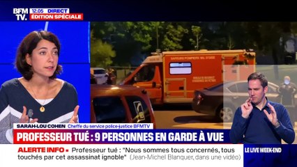 Professeur tué: l'onde de choc - 17/10