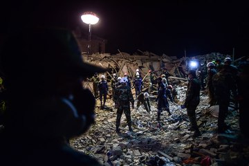 Ermenistan, Azerbaycan'ın Gence kentini böyle vurdu