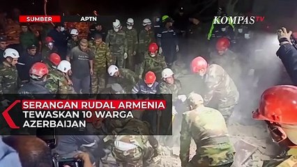 Serangan Roket Armenia Tewaskan 10 Warga Azerbaijan dan Lukai 40 Lainnya