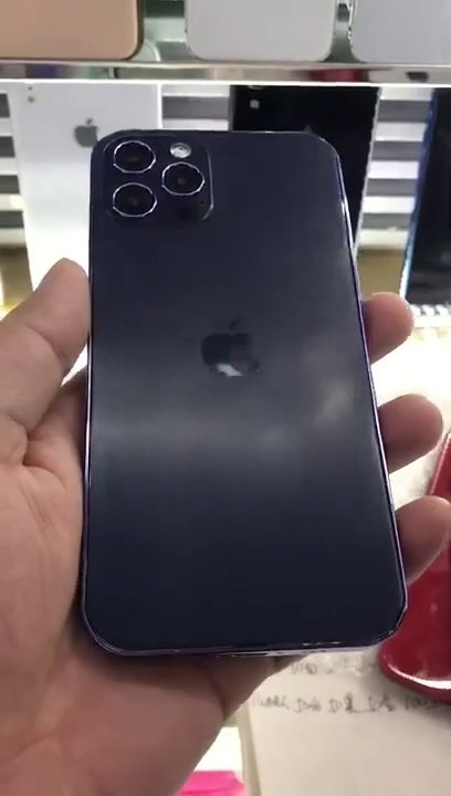 iPhone 12 pro in Navy blue color: hands on video..